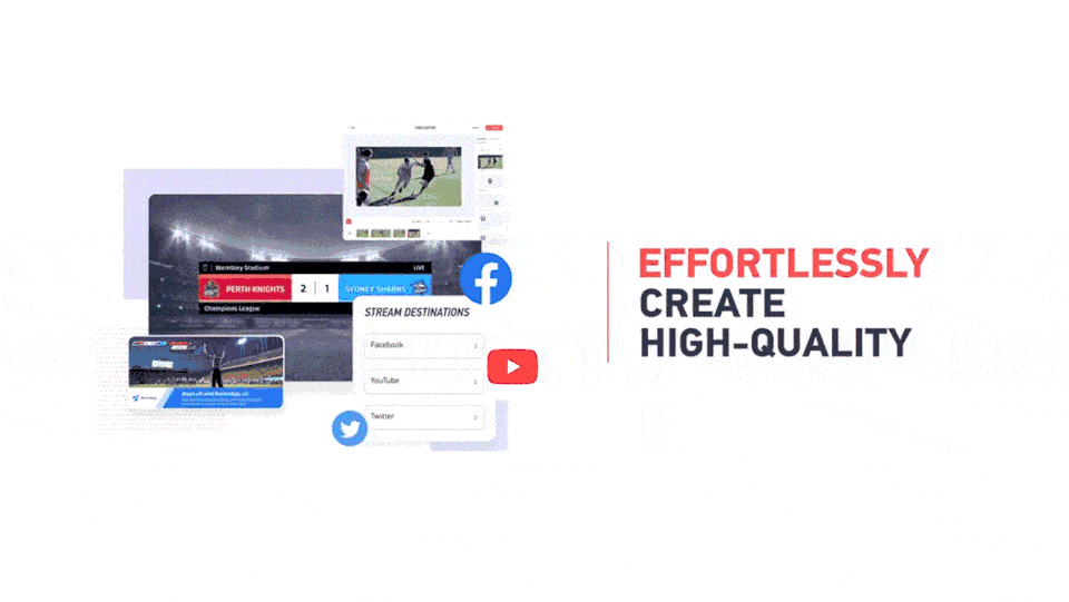Integrated Livestreaming & Automated Highlights