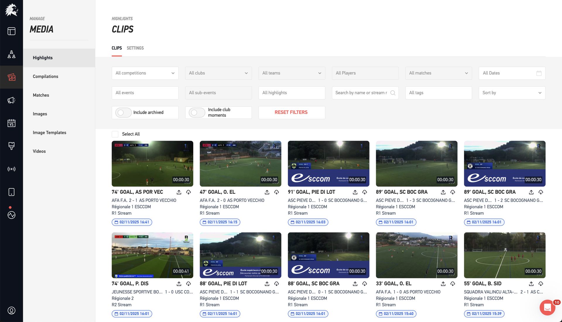 LIGR Partners with Corsican Football League — image 3