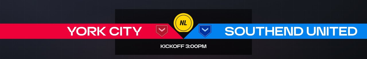 Lower-third match ident with kick-off time